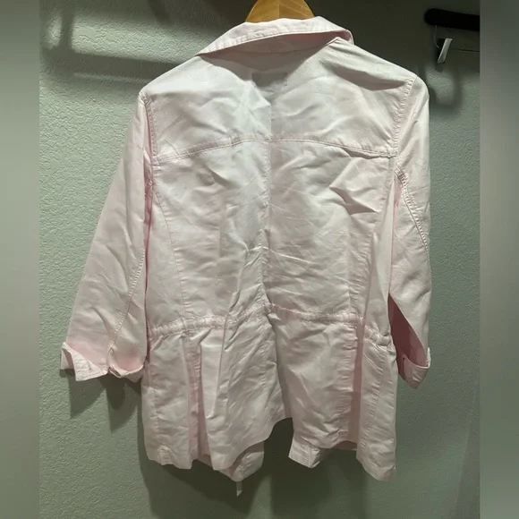 Talbots Light Pink Utility Jacket - Picture 6 of 7